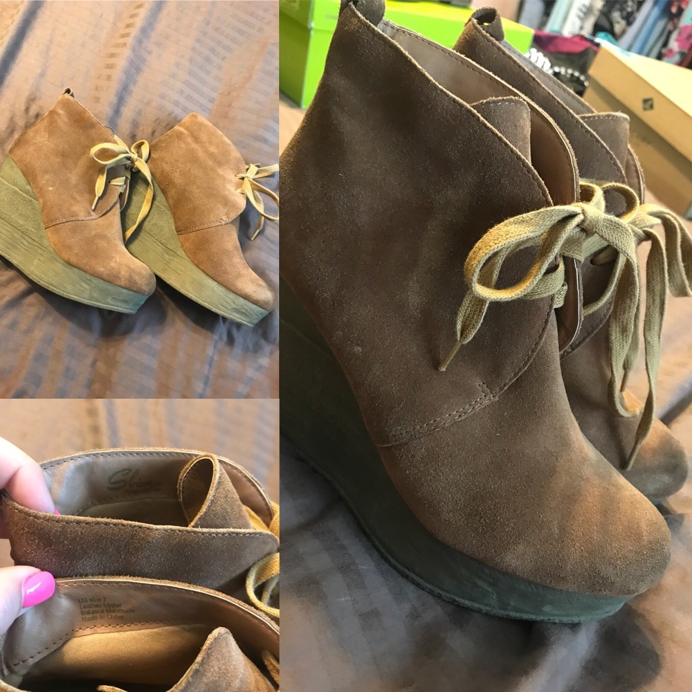 Suede Booties
